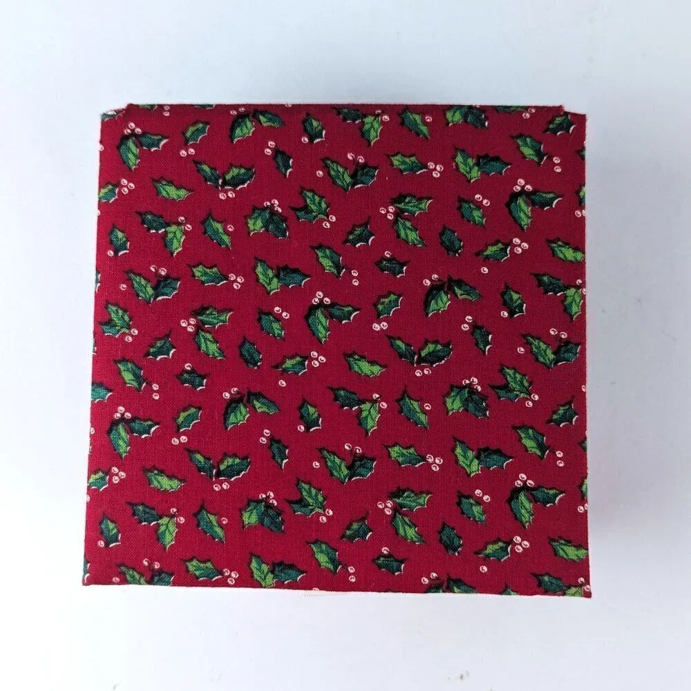 Vintage Renner Davis Christmas Party Coasters w/ Box